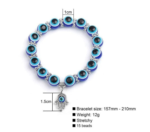 Evil Eye Bracelet (Protection from Negativity & Bad Vibes)🧿✨