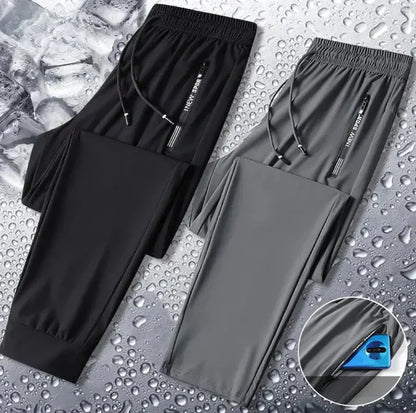 Combo of 2 Men's Sports Regular Fit Lycra Track Pants
